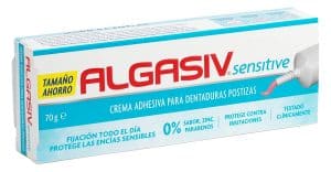 ALGASIV - Crema adhesiva sensitive para dentadura postizas