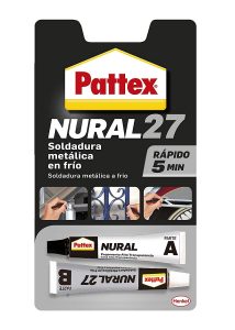 Pattex Nural 27 color aluminio gris