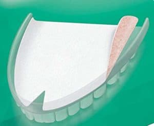 sujeccion adhesiva de dentadura