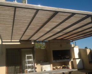 Cómo hacer una pérgola de metal