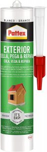 Adhesivo Pattex Exterior Sella, Pega & Repara