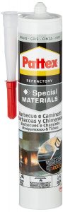 Silicona para barbacoas y chimeneas Pattex